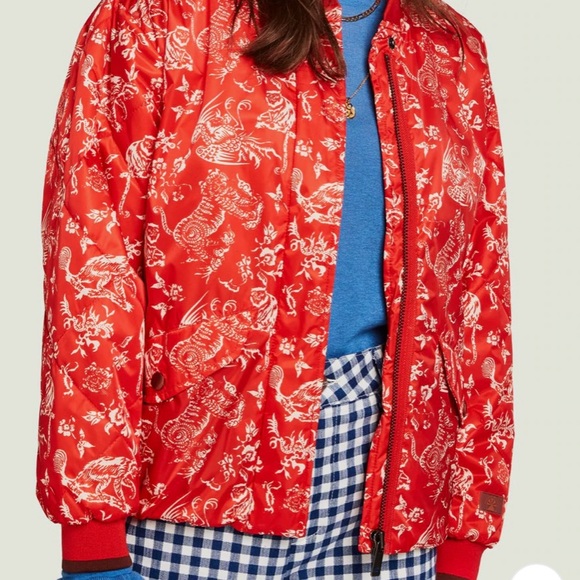 Scotch & Soda Printed Bomber Jacket - Picture 2 of 6